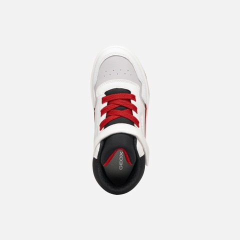 Klettschuhe WASHIBA JUNGE Wei&szlig;/Rot - image number 5 | GEOX