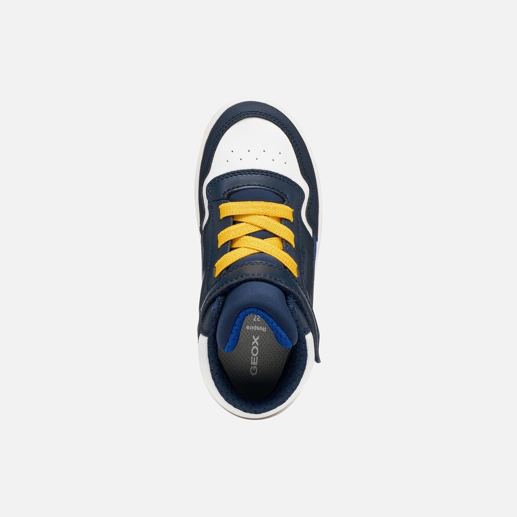 Velcro shoes WASHIBA BOY Navy/Yellow - image number 5 | GEOX