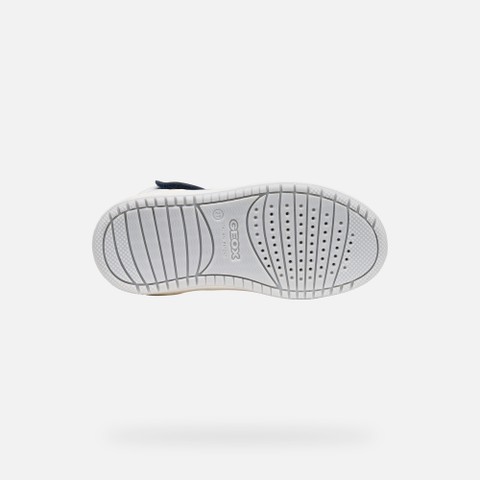 Velcro shoes WASHIBA BOY Navy/Yellow - image number 6 | GEOX