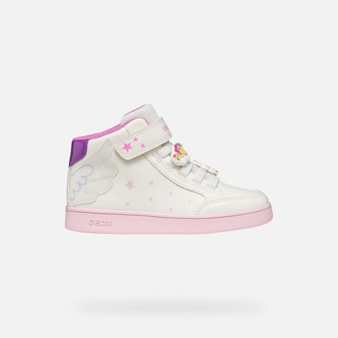 Velcro shoes ECLYPER GIRL White/Multicolor - image number 1 | GEOX
