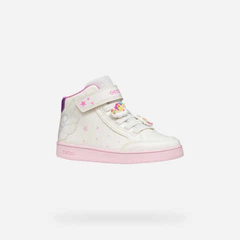 Velcro shoes ECLYPER GIRL White/Multicolor - image number 2 | GEOX