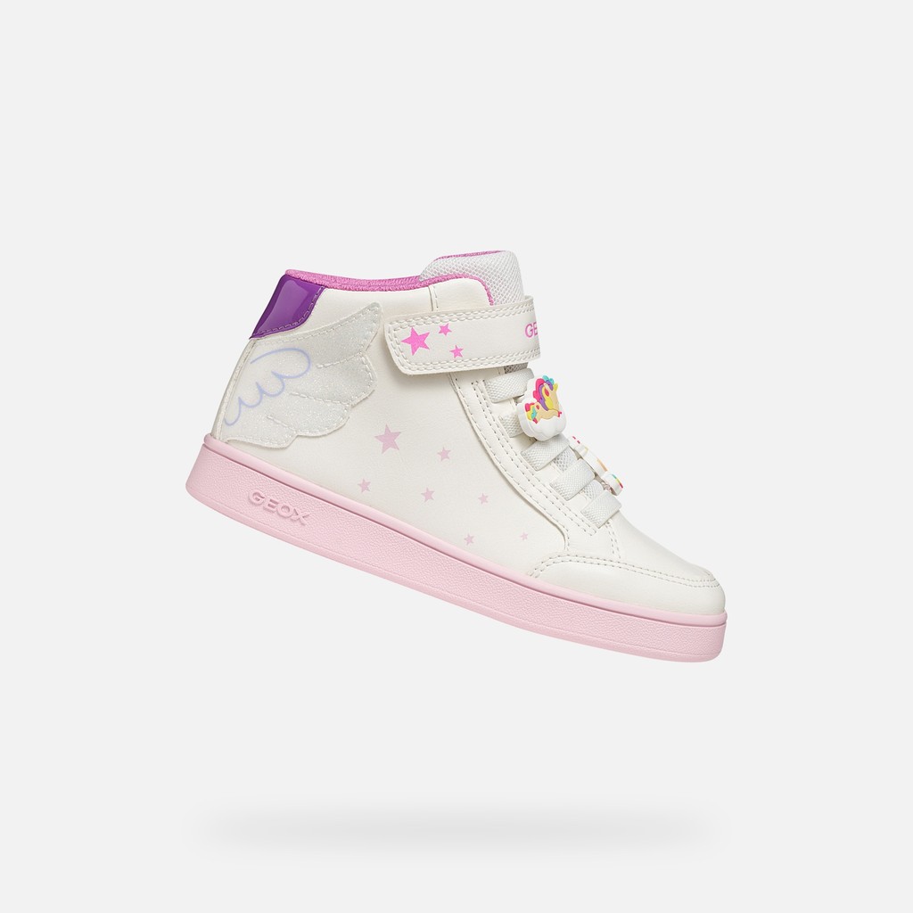 Velcro shoes ECLYPER GIRL White/Multicolor - image number 0 | GEOX