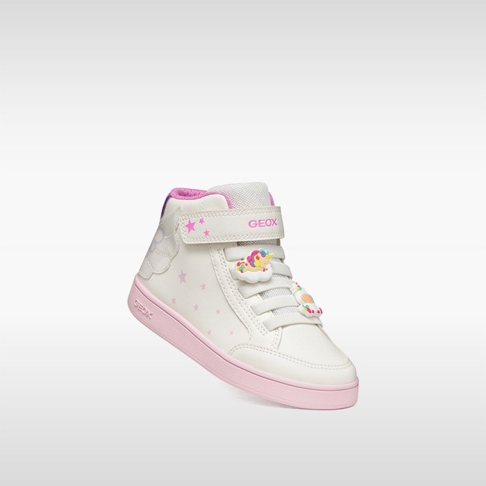 Velcro shoes ECLYPER GIRL White/Multicolor | GEOX