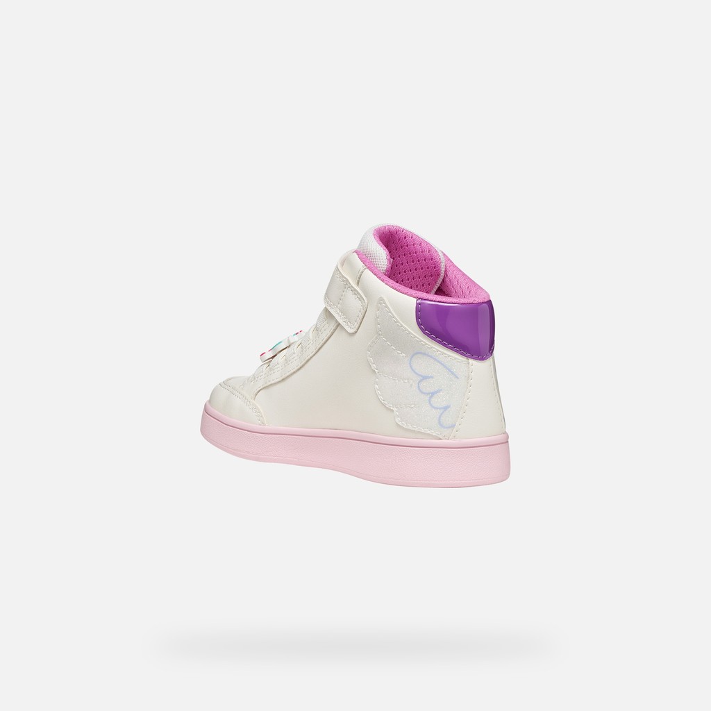 Velcro shoes ECLYPER GIRL White/Multicolor - image number 3 | GEOX