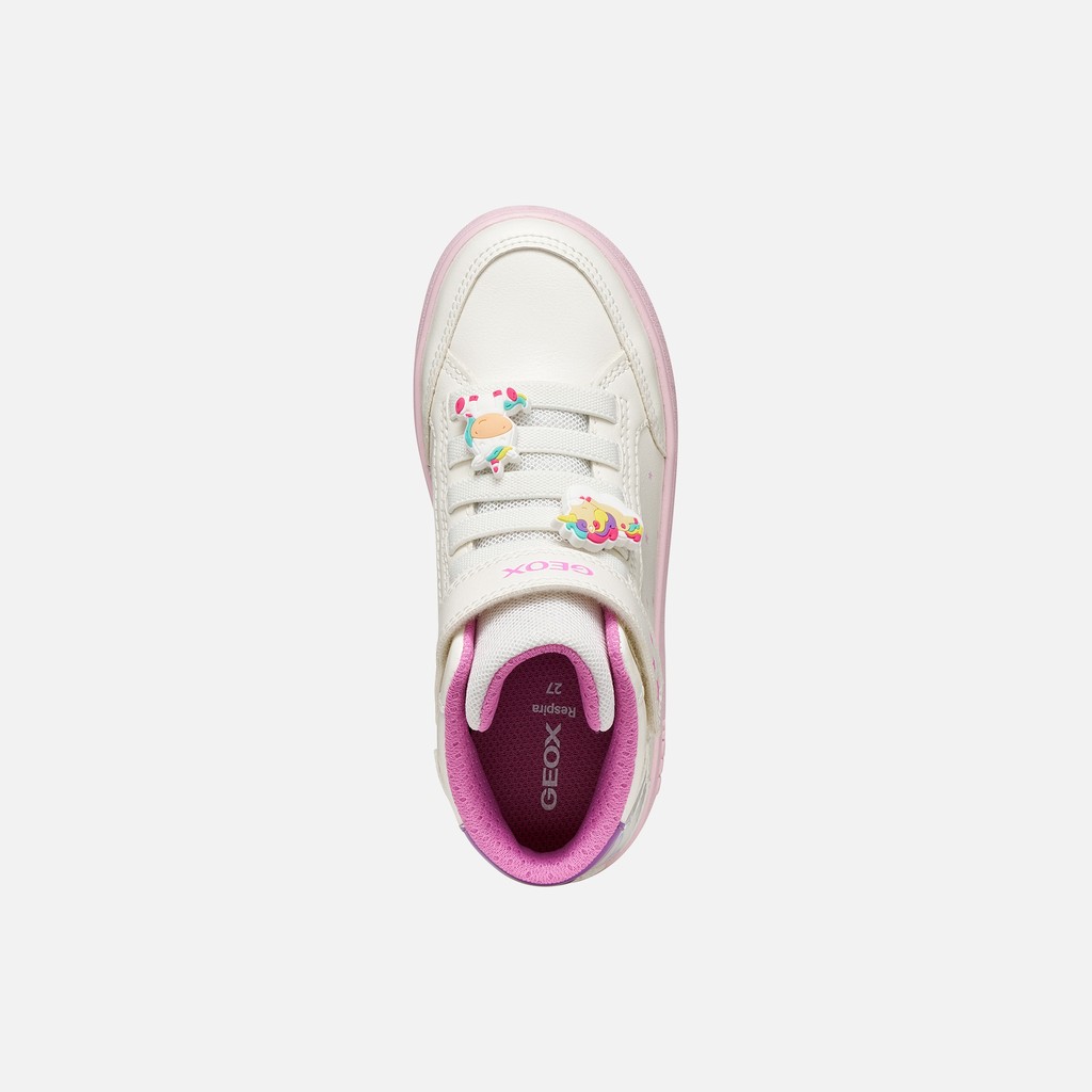 Velcro shoes ECLYPER GIRL White/Multicolor - image number 5 | GEOX