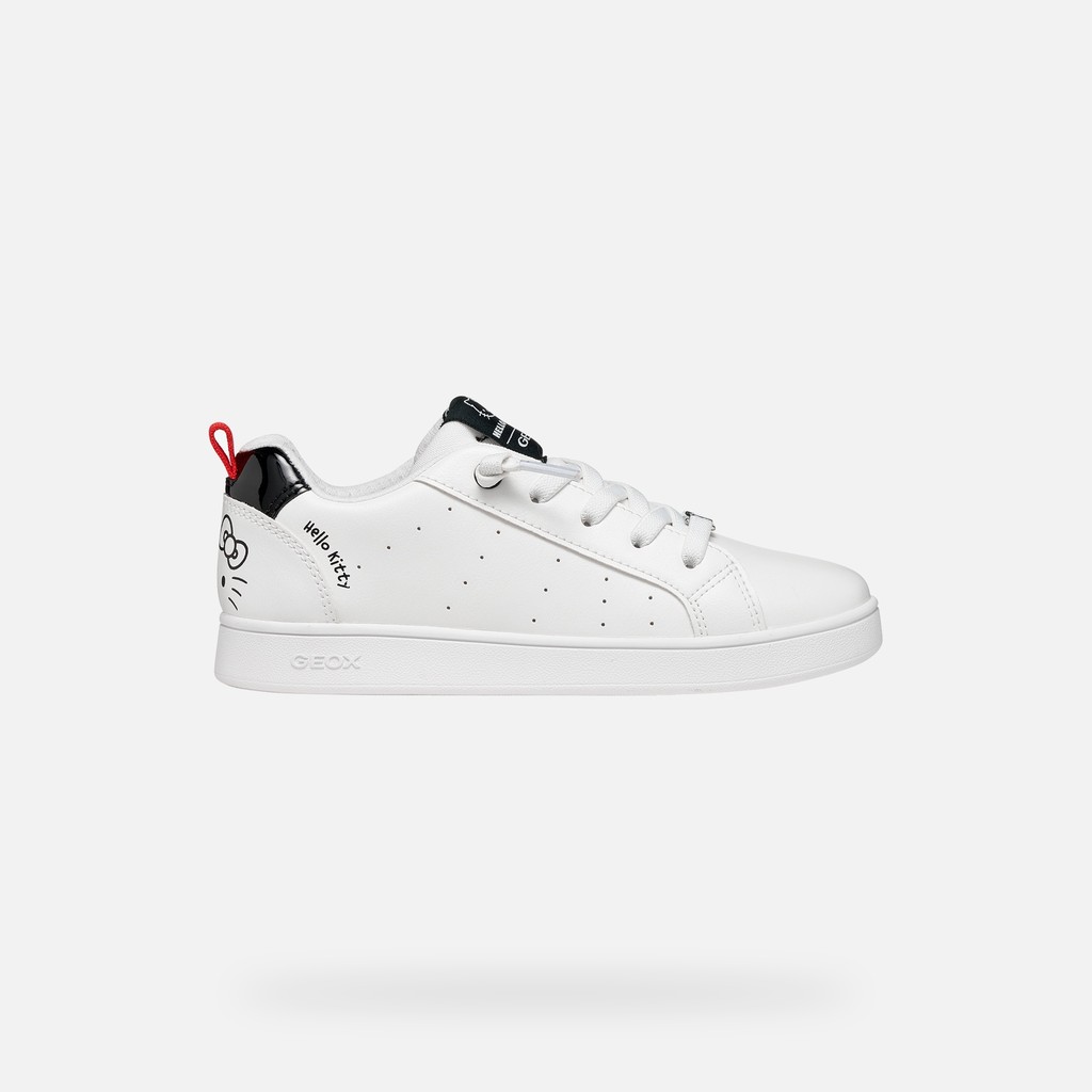 Hello Kitty shoes ECLYPER GIRL White/Black - image number 1 | GEOX