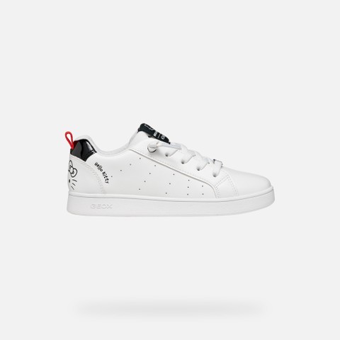 Hello Kitty shoes ECLYPER GIRL White/Black - image number 1 | GEOX