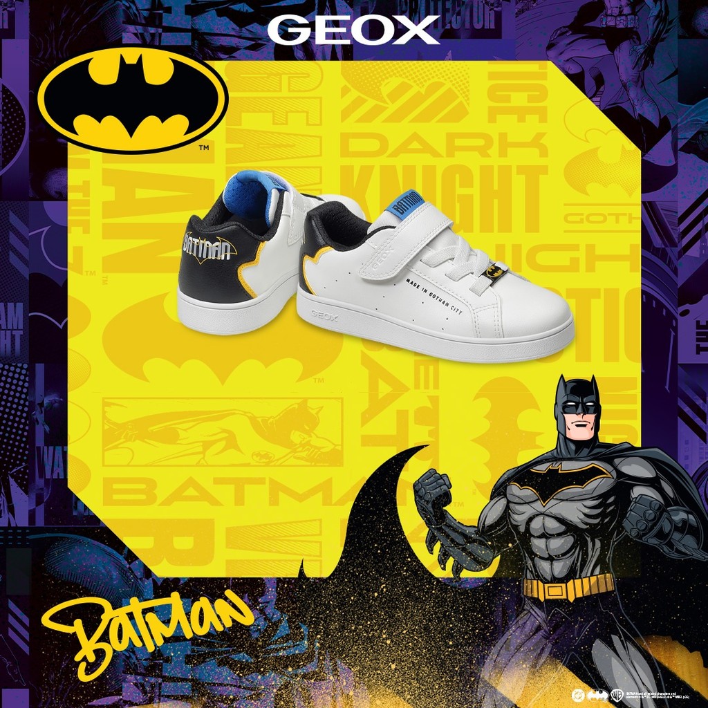 Batman Schuhe ECLYPER JUNGE Wei&szlig;/Schwarz - image number 1 | GEOX