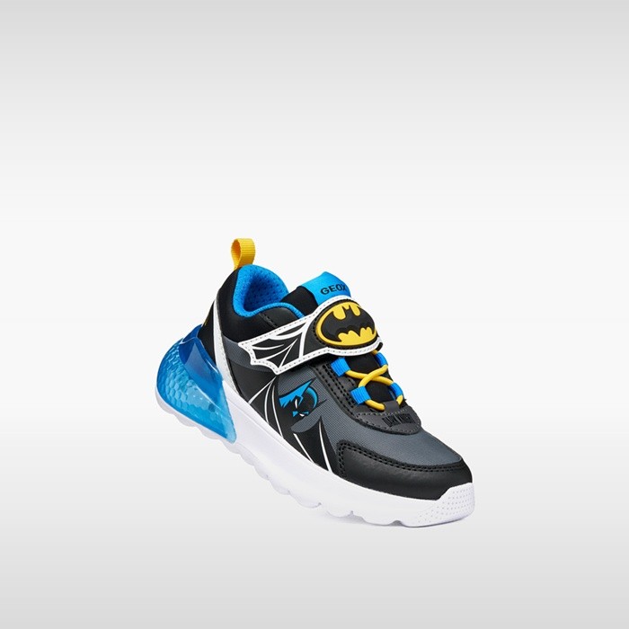 Scarpe Batman ACTIVART ILLUMINUS BAMBINO Nero/Azzurro | GEOX