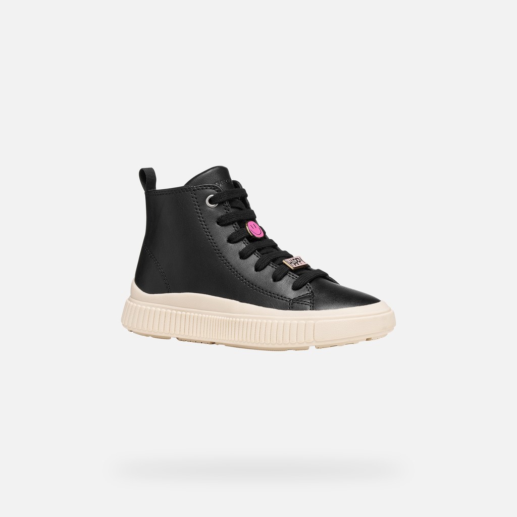 High top sneakers LAQUINNY GIRL Black - image number 2 | GEOX