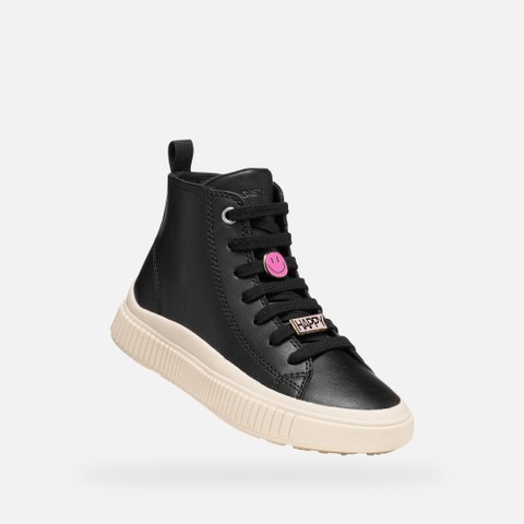 High top sneakers LAQUINNY GIRL Black - image number 4 | GEOX