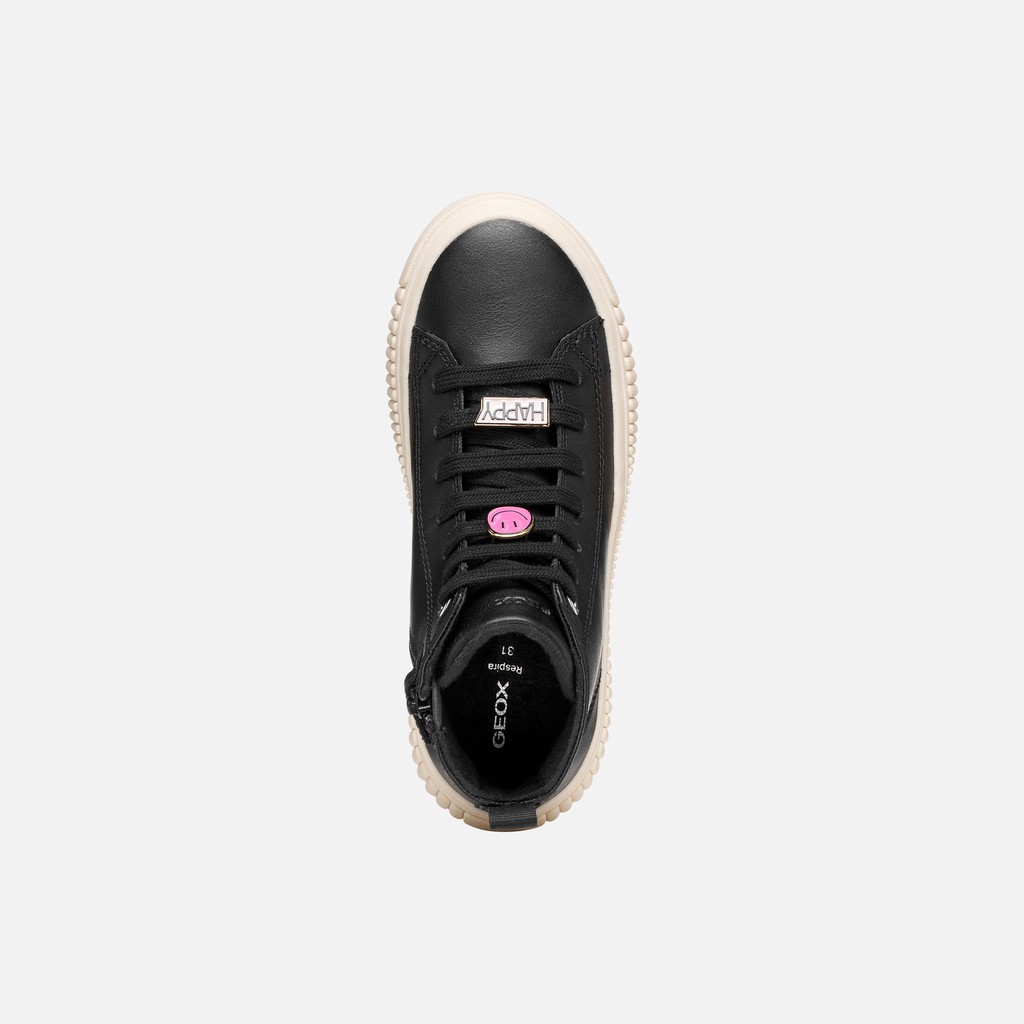High top sneakers LAQUINNY GIRL Black - image number 5 | GEOX