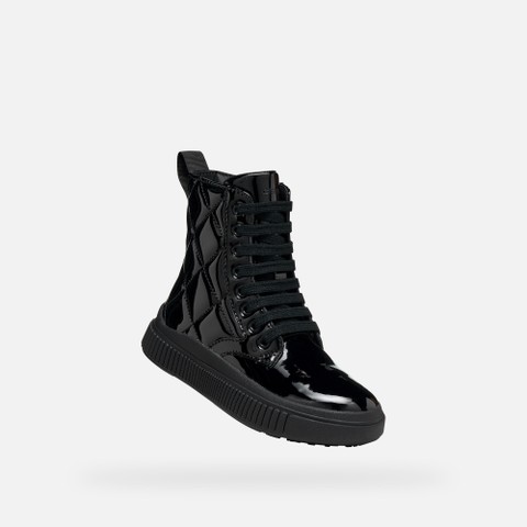 Botines LAQUINNY NI&Ntilde;A Negro - image number 4 | GEOX
