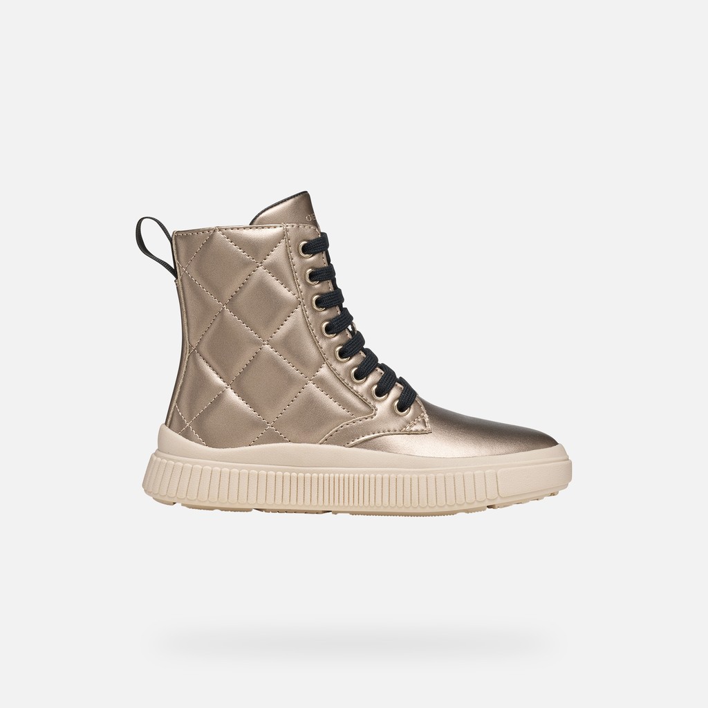 Ankle boots LAQUINNY GIRL Dark Beige - image number 1 | GEOX