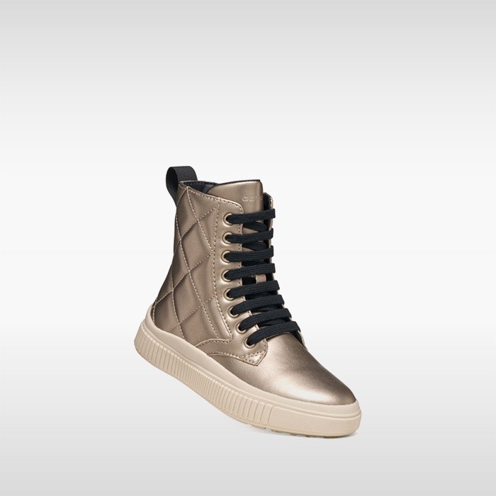 Ankle boots LAQUINNY GIRL Dark Beige | GEOX