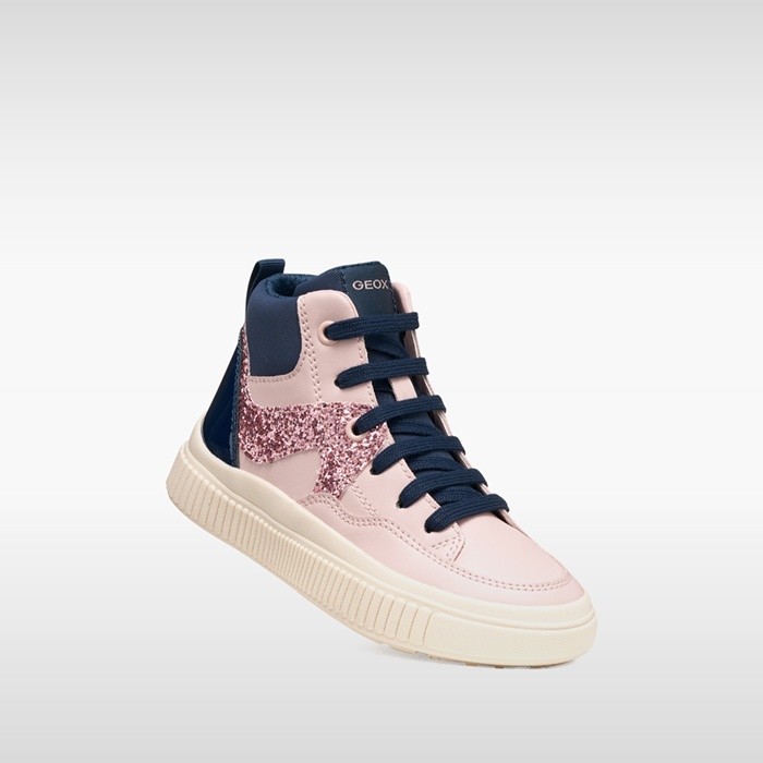 High top sneakers LAQUINNY GIRL Light rose/Navy | GEOX