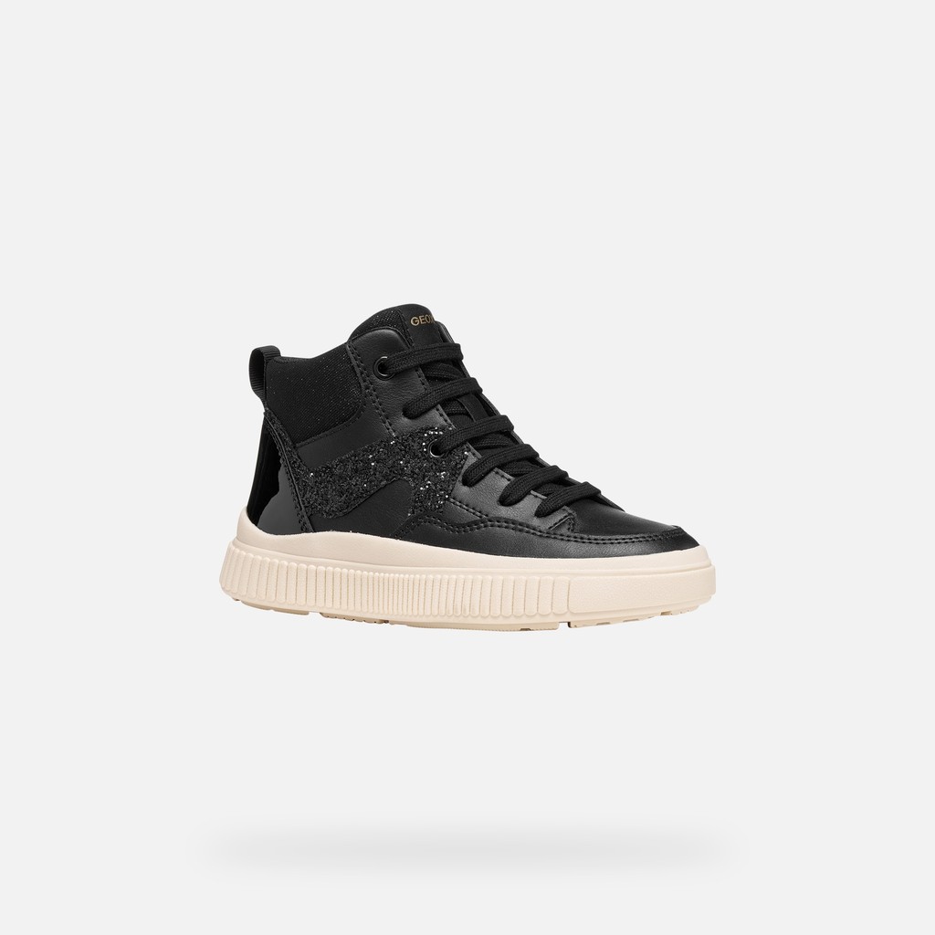 High top sneakers LAQUINNY GIRL Black - image number 2 | GEOX