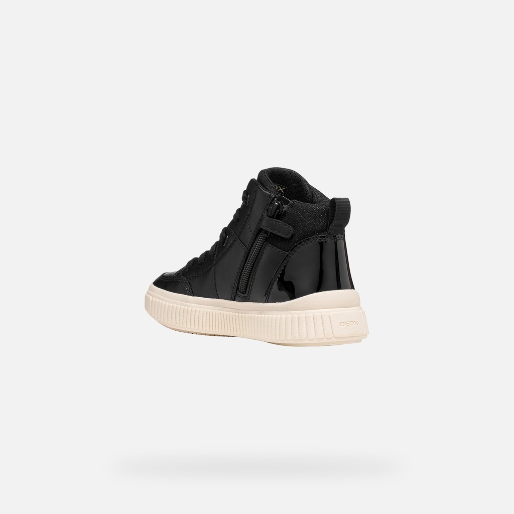 High top sneakers LAQUINNY GIRL Black - image number 3 | GEOX