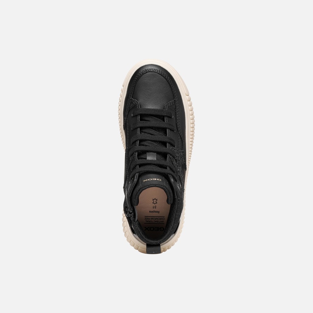 High top sneakers LAQUINNY GIRL Black - image number 5 | GEOX