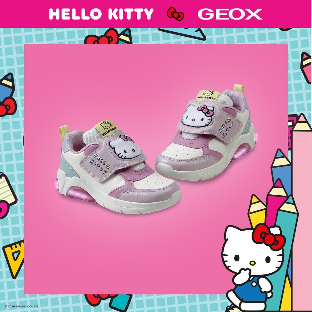 Hello Kitty shoes FADINLIGHT GIRL Pink/Multicolor - image number 1 | GEOX