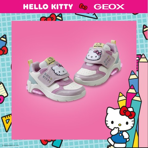 Hello Kitty shoes FADINLIGHT GIRL Pink/Multicolor - image number 1 | GEOX
