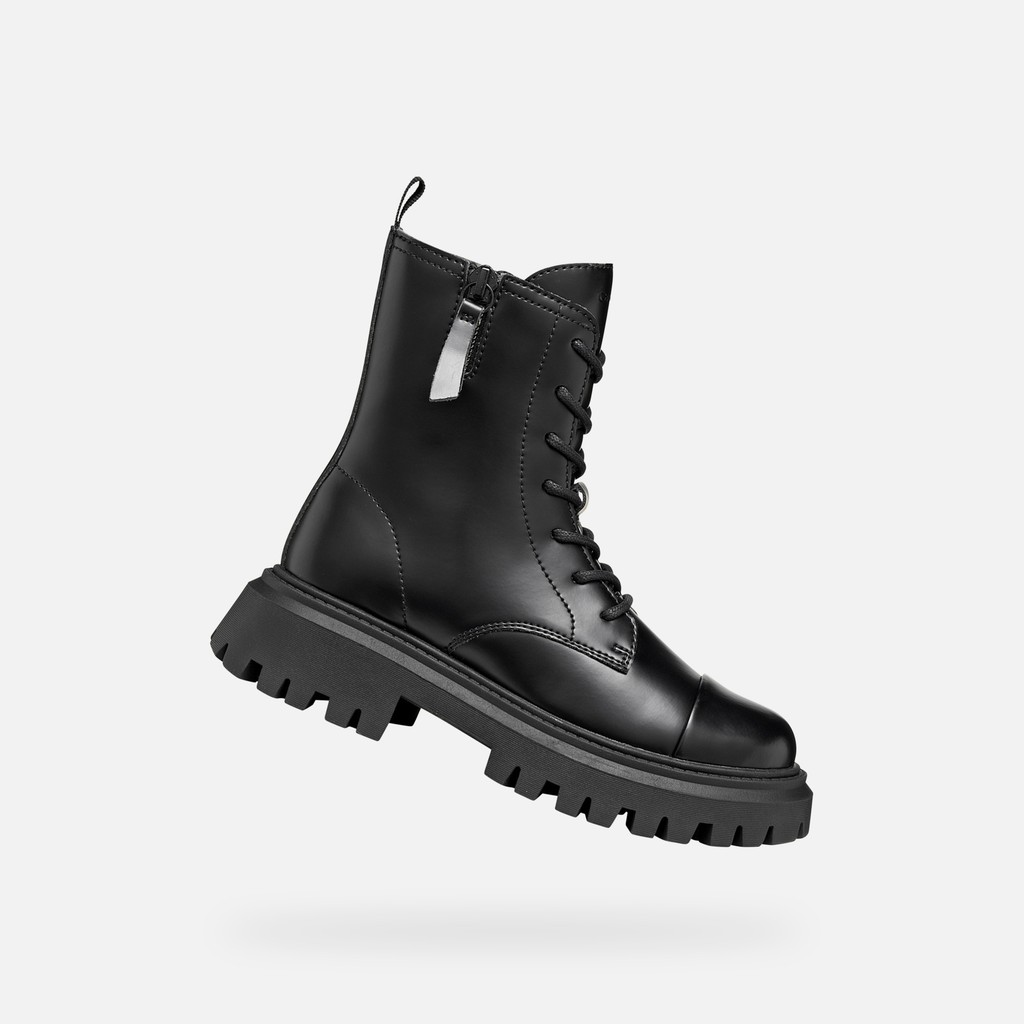 Combat boots MAQUINNENS GIRL Black - image number 0 | GEOX