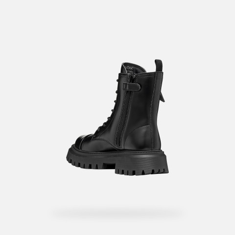 Combat boots MAQUINNENS GIRL Black - image number 3 | GEOX