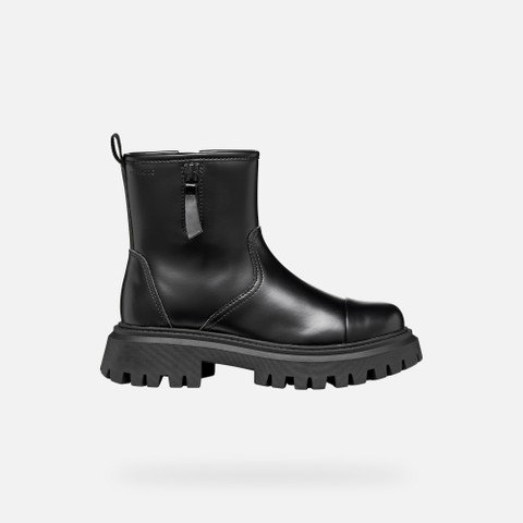 Combat boots MAQUINNENS GIRL Black - image number 1 | GEOX