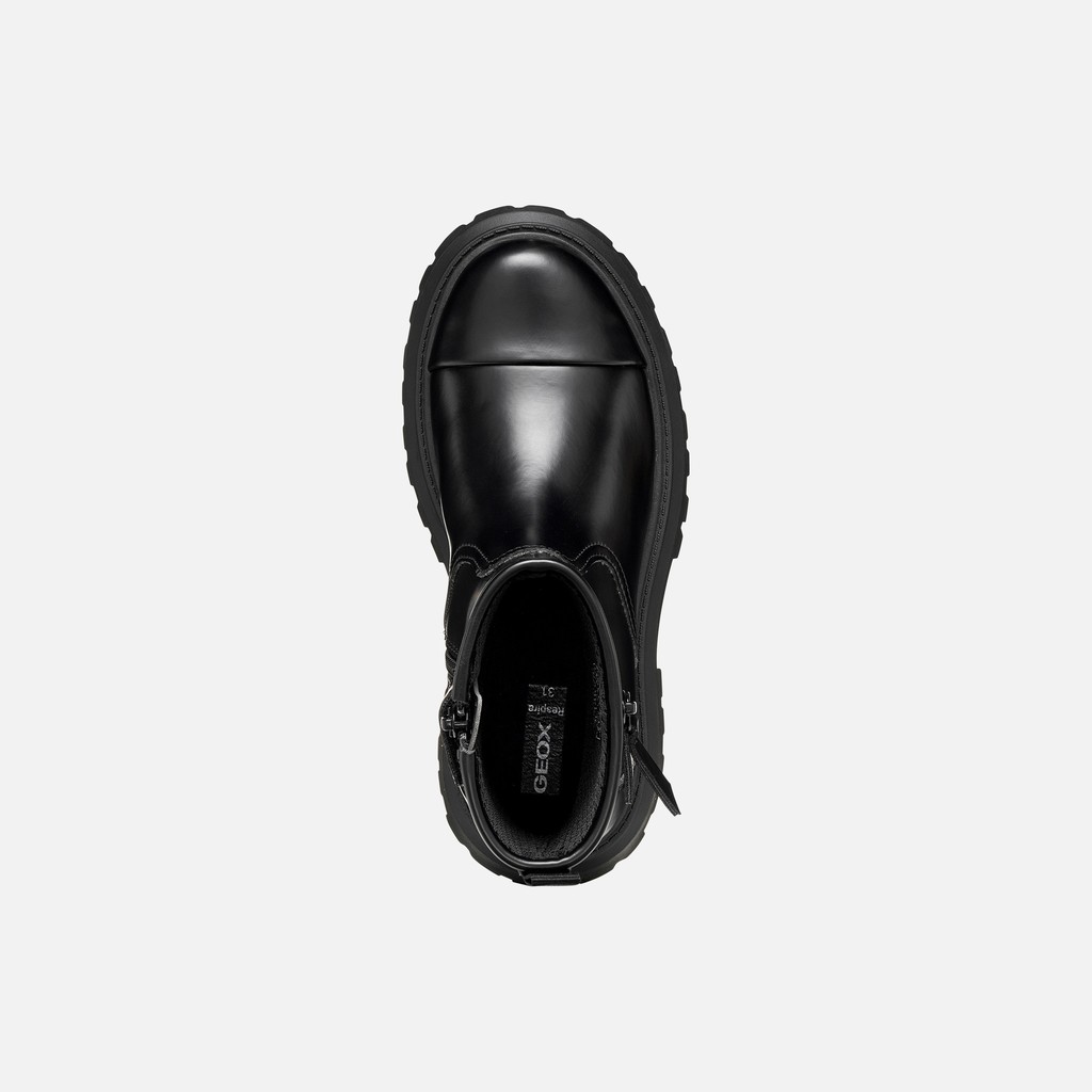 Combat boots MAQUINNENS GIRL Black - image number 5 | GEOX