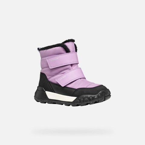 Bottines imperm&eacute;ables de neige TREKKYUP ABX FILLE Lilas/Violet - image number 2 | GEOX