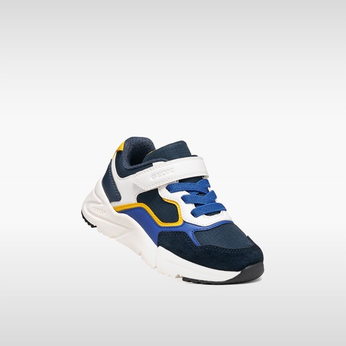 Low top sneakers LOFTUS BOY Navy/White | GEOX