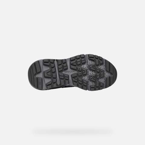 Lightweight cushioned sneakers FLEXYPER PLUS BOY Black - image number 6 | GEOX