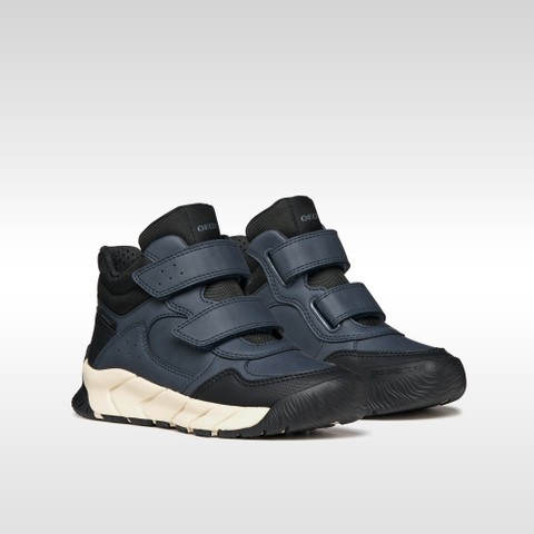 Waterproof ankle boots FLEXYPER PRO ABX BOY Navy/Black - image number 7 | GEOX