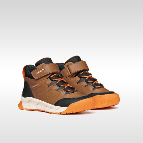 Waterproof ankle boots FLEXYPER PRO ABX BOY Brown - image number 7 | GEOX
