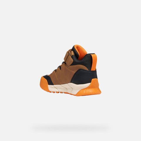 Waterproof ankle boots FLEXYPER PRO ABX BOY Brown - image number 3 | GEOX