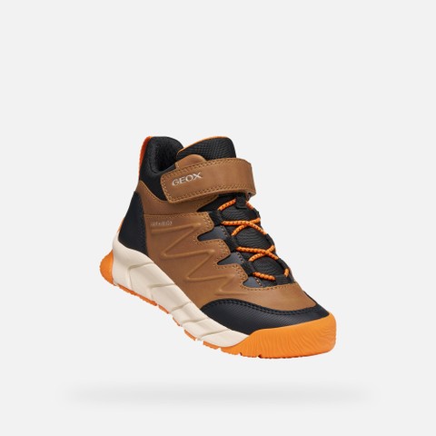 Waterproof ankle boots FLEXYPER PRO ABX BOY Brown - image number 4 | GEOX