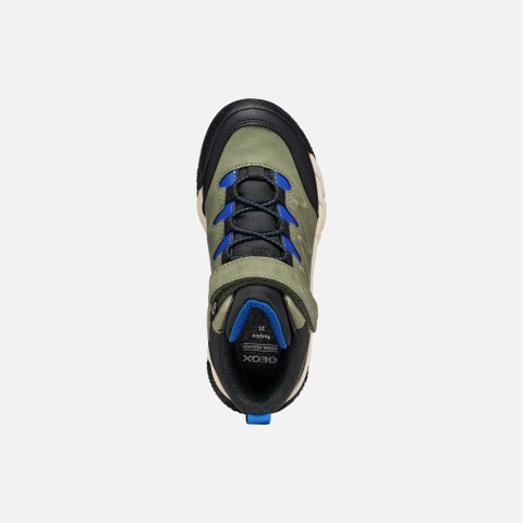Botines impermeables FLEXYPER PRO ABX NI&Ntilde;O Verde militar - image number 5 | GEOX