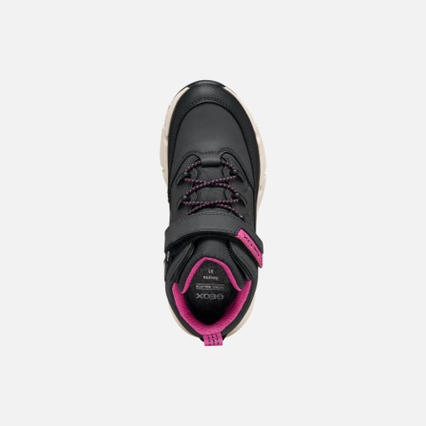 Waterproof ankle boots FLEXYPER PLUS ABX GIRL Black/Fuchsia - image number 5 | GEOX