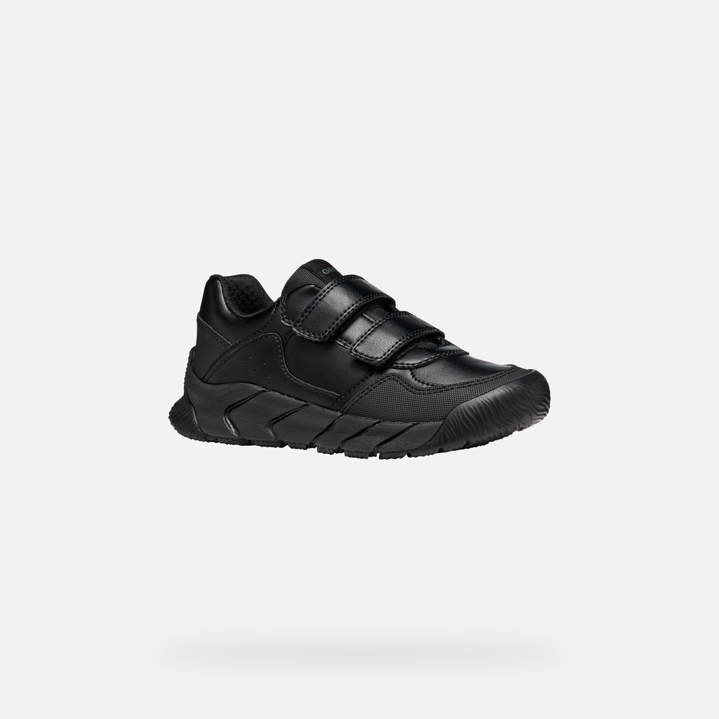 Sneakers punta rinforzata FLEXYPER PRO BAMBINO Nero - image number 2 | GEOX