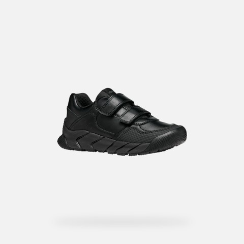 Sneakers punta rinforzata FLEXYPER PRO BAMBINO Nero - image number 2 | GEOX