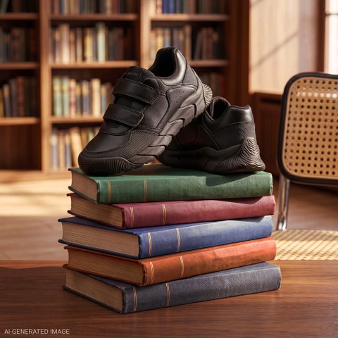 Hard toe sneakers FLEXYPER PRO BOY Black - image number 10 | GEOX