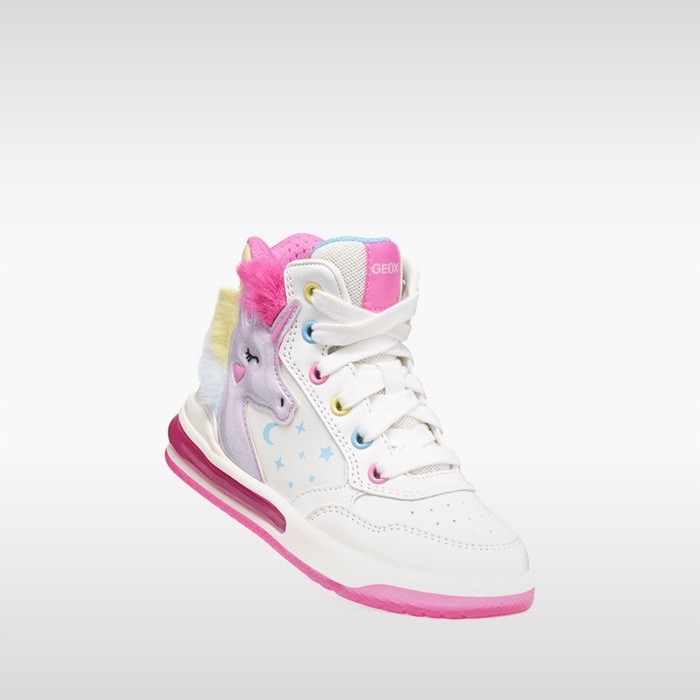 Shoes with lights SKETLITE GIRL White/Multicolor | GEOX
