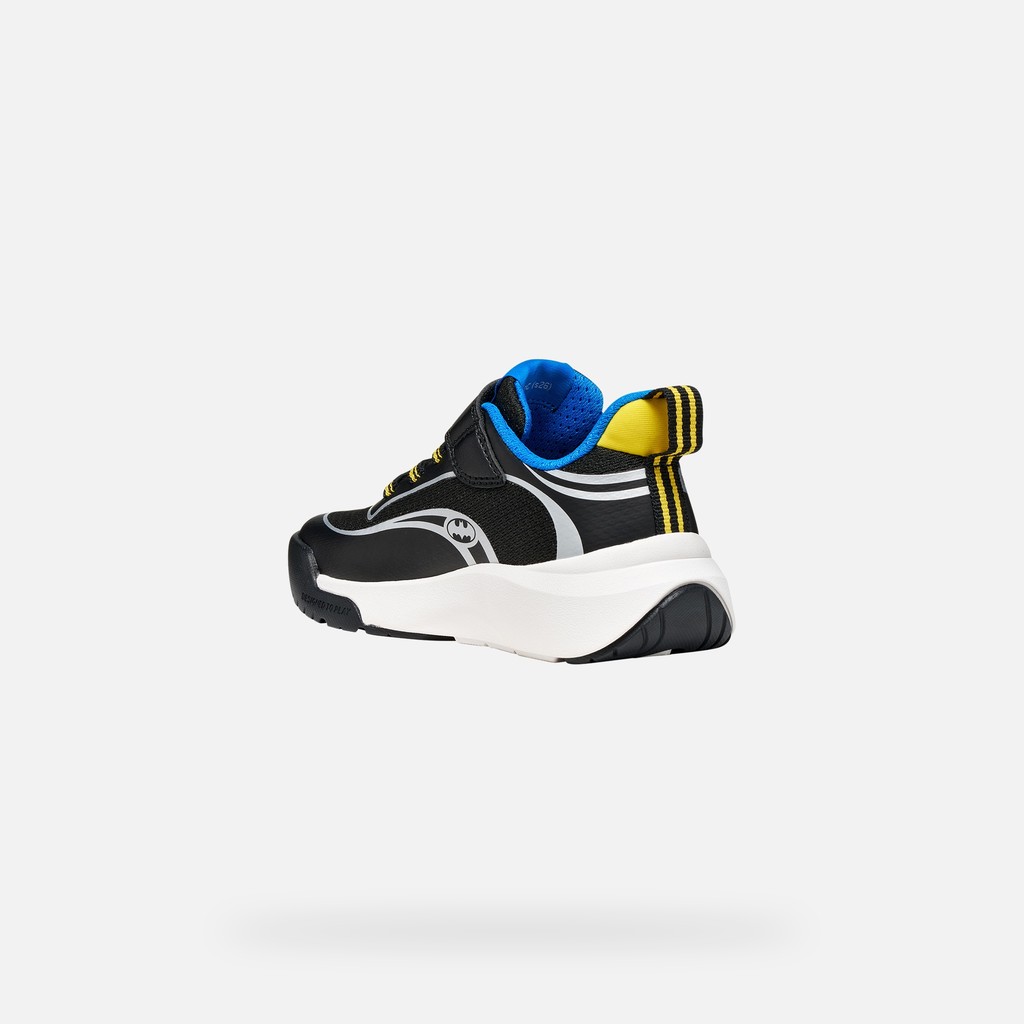 Chaussures Batman PRO-RAN GAR&Ccedil;ON Noir/Bleu ciel - image number 3 | GEOX