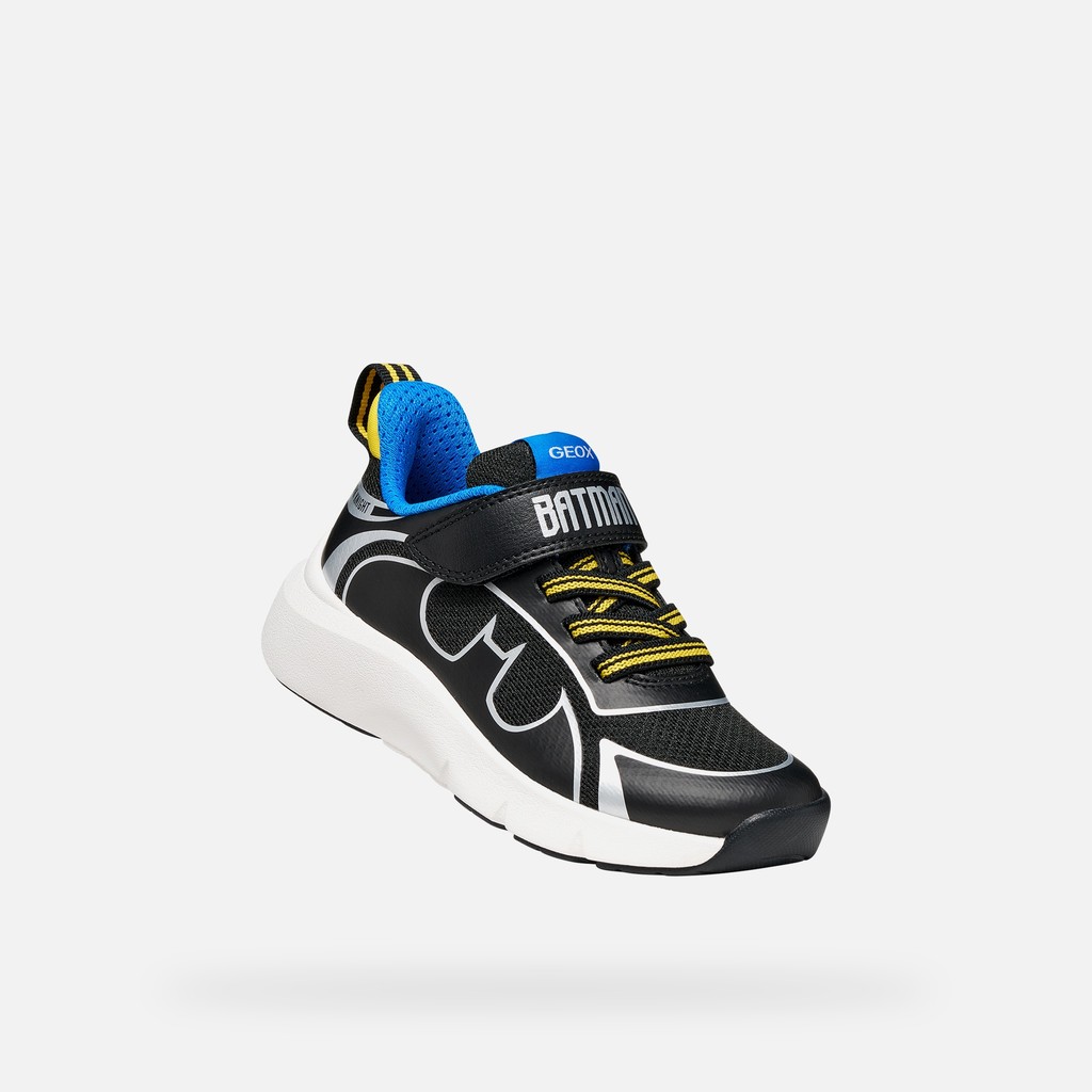 Chaussures Batman PRO-RAN GAR&Ccedil;ON Noir/Bleu ciel - image number 4 | GEOX