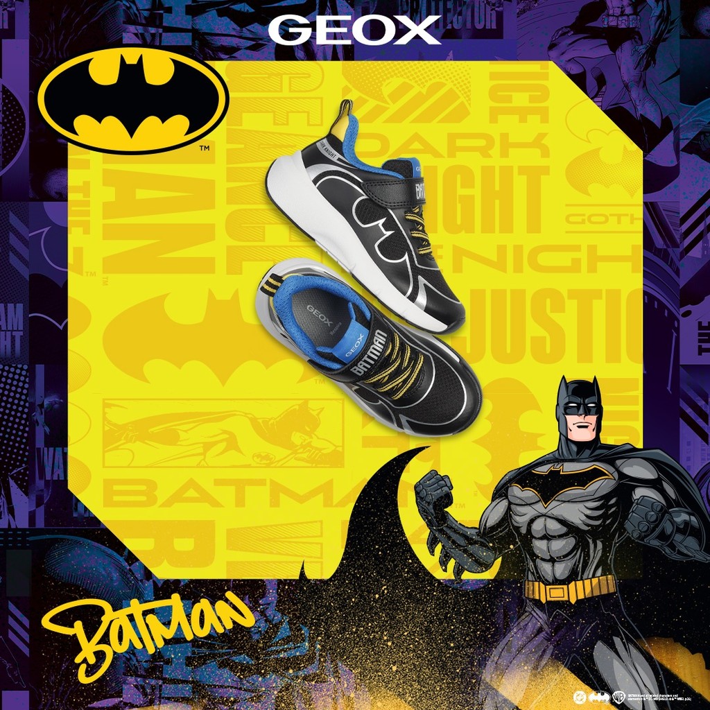 Batman shoes PRO-RAN BOY Black/Sky - image number 1 | GEOX