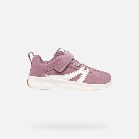 Lightweight and flexible Barefoot shoes FOOT-RUN GIRL Old rose/White - image number 1 | GEOX