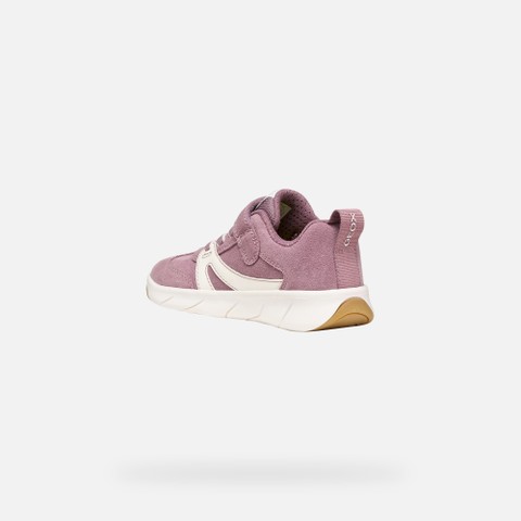 Lightweight and flexible Barefoot shoes FOOT-RUN GIRL Old rose/White - image number 3 | GEOX