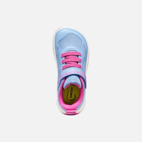 Lightweight and flexible Barefoot shoes FOOT-RUN GIRL Light blue/Fuchsia - image number 5 | GEOX