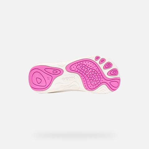 Lightweight and flexible Barefoot shoes FOOT-RUN GIRL Light blue/Fuchsia - image number 6 | GEOX