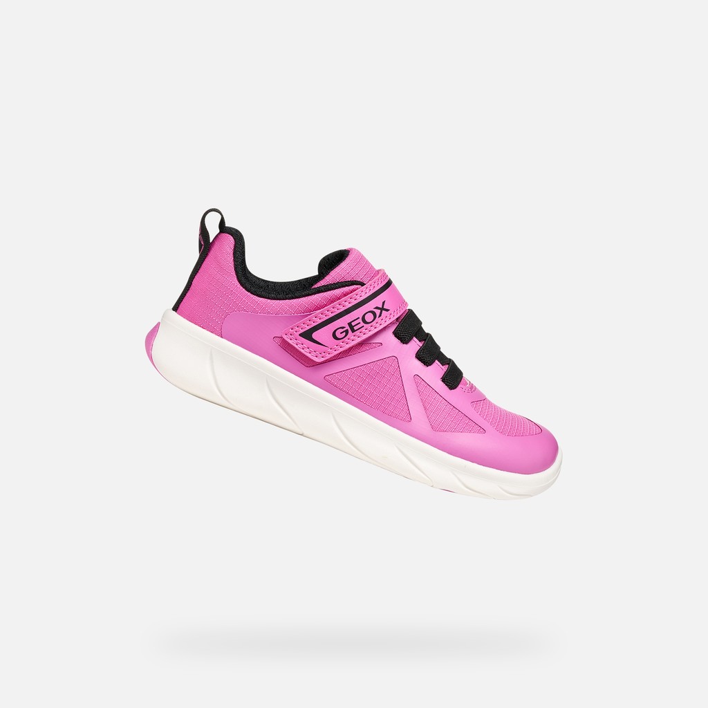 Lightweight and flexible Barefoot shoes FOOT-RUN GIRL Fuchsia/Black - image number 0 | GEOX